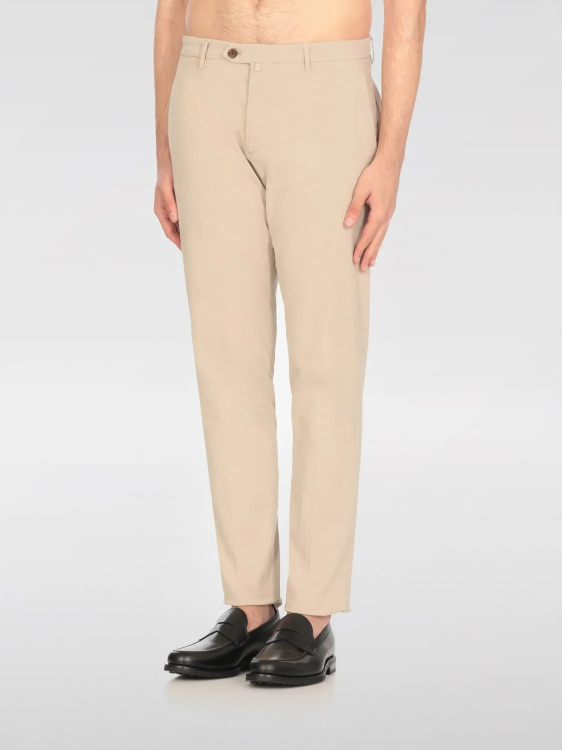 Pantalone Briglia 1949 in misto cotone e lino