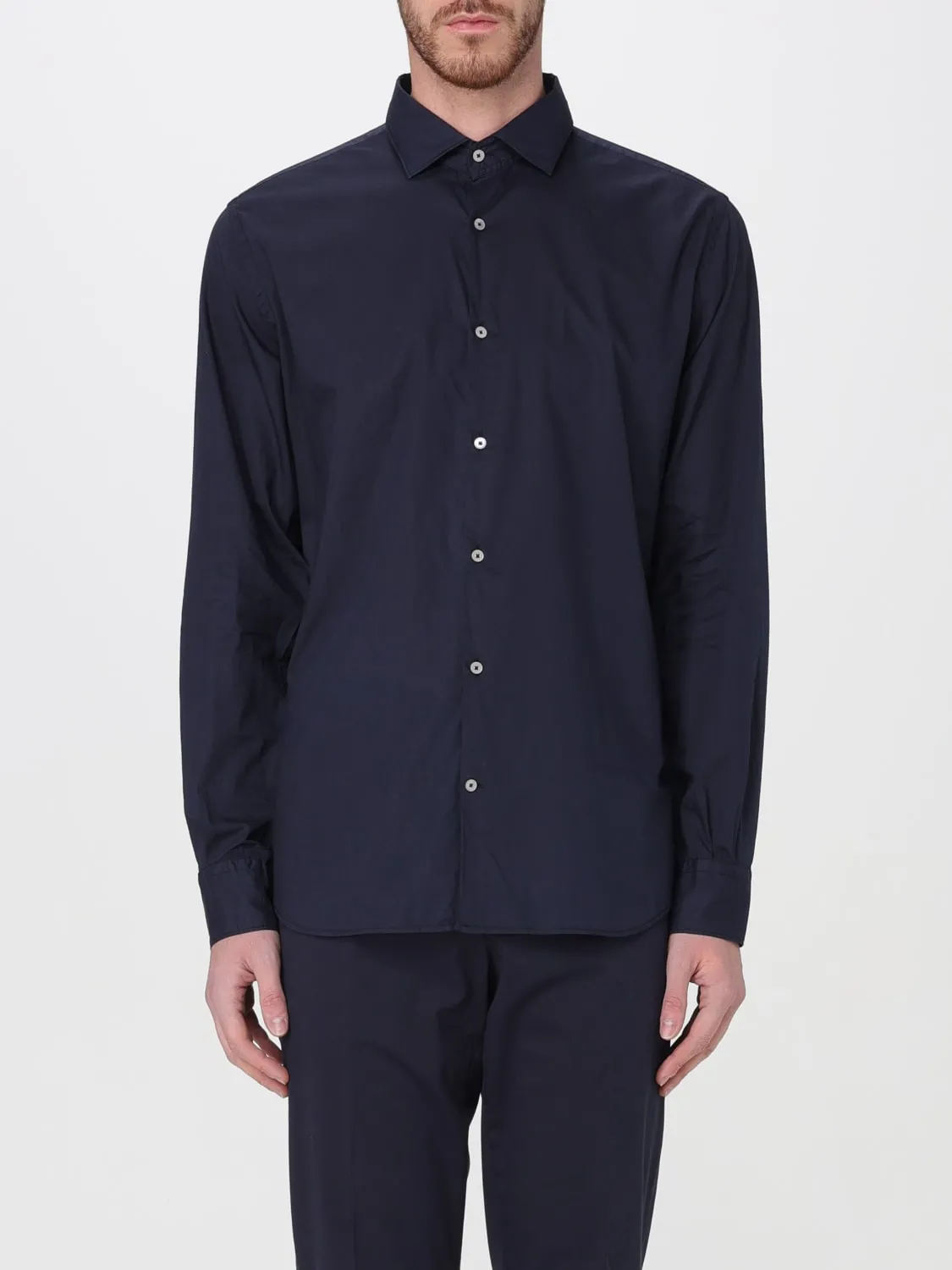 Camicia classica Brooksfield in cotone