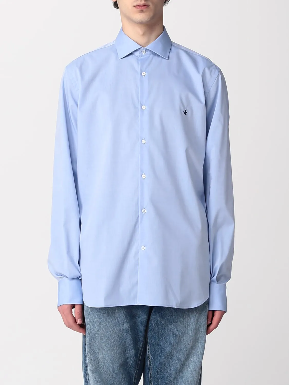 Camicia Brooksfield in tessuto sintetico