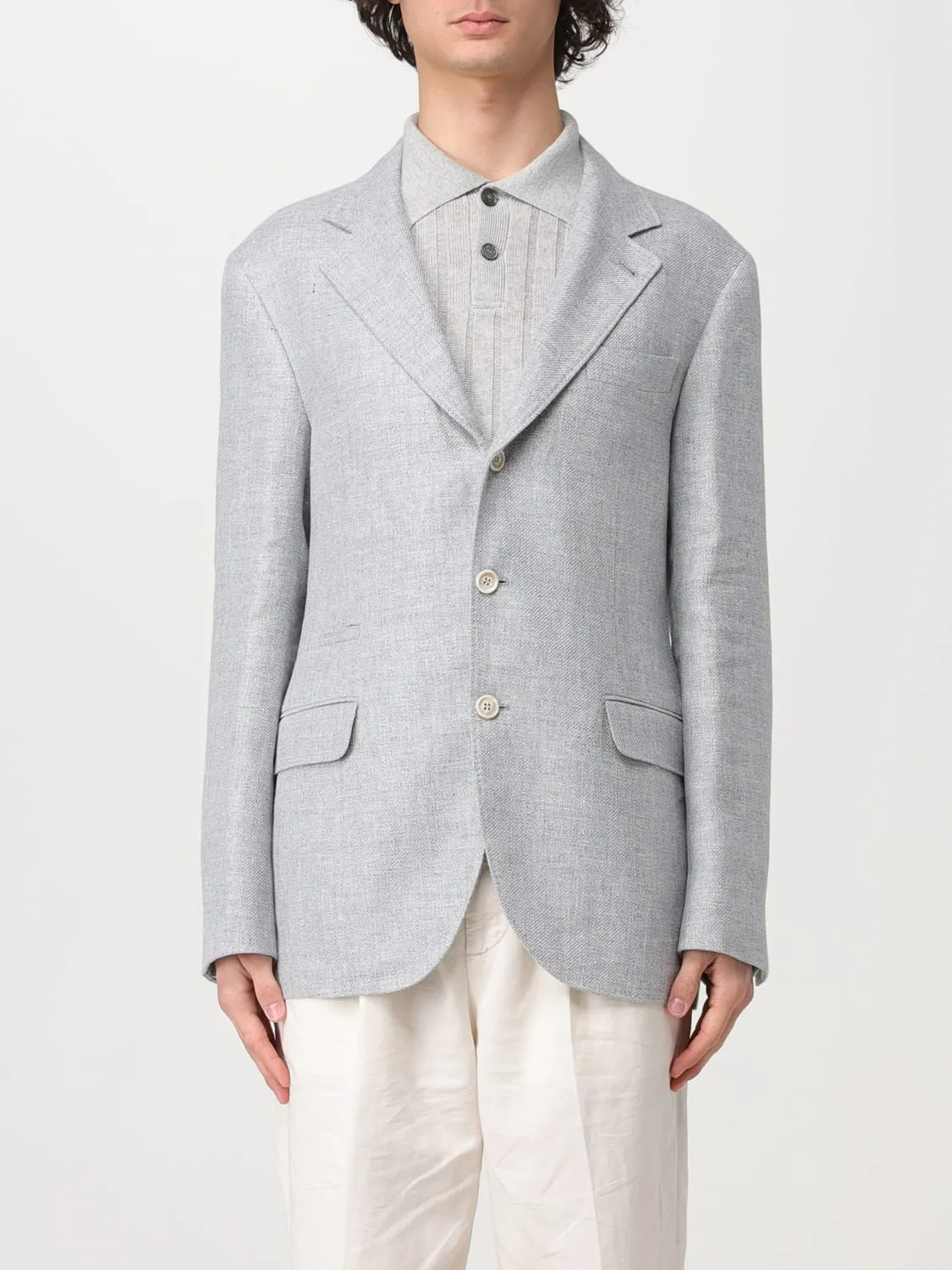 Blazer a monopetto Brunello Cucinelli