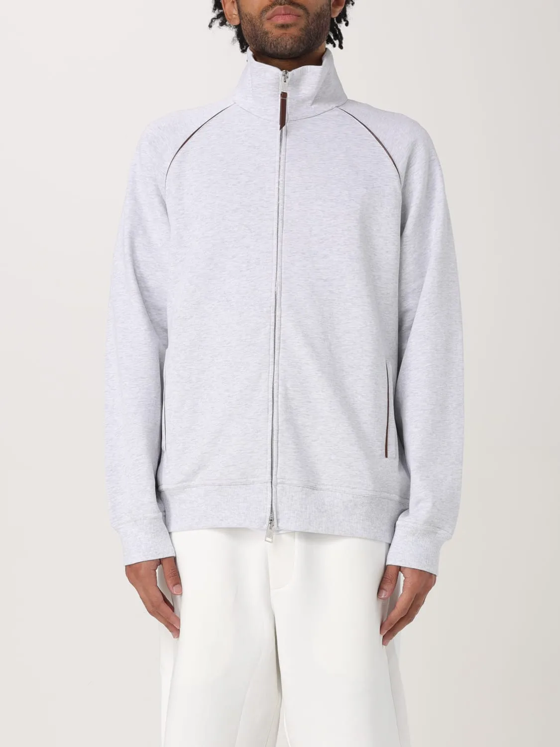 Felpa Brunello Cucinelli in cotone stretch