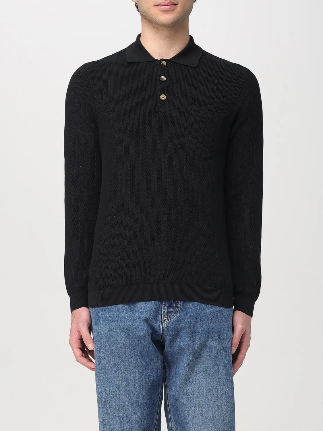 Polo basic in cotone Brunello Cucinelli