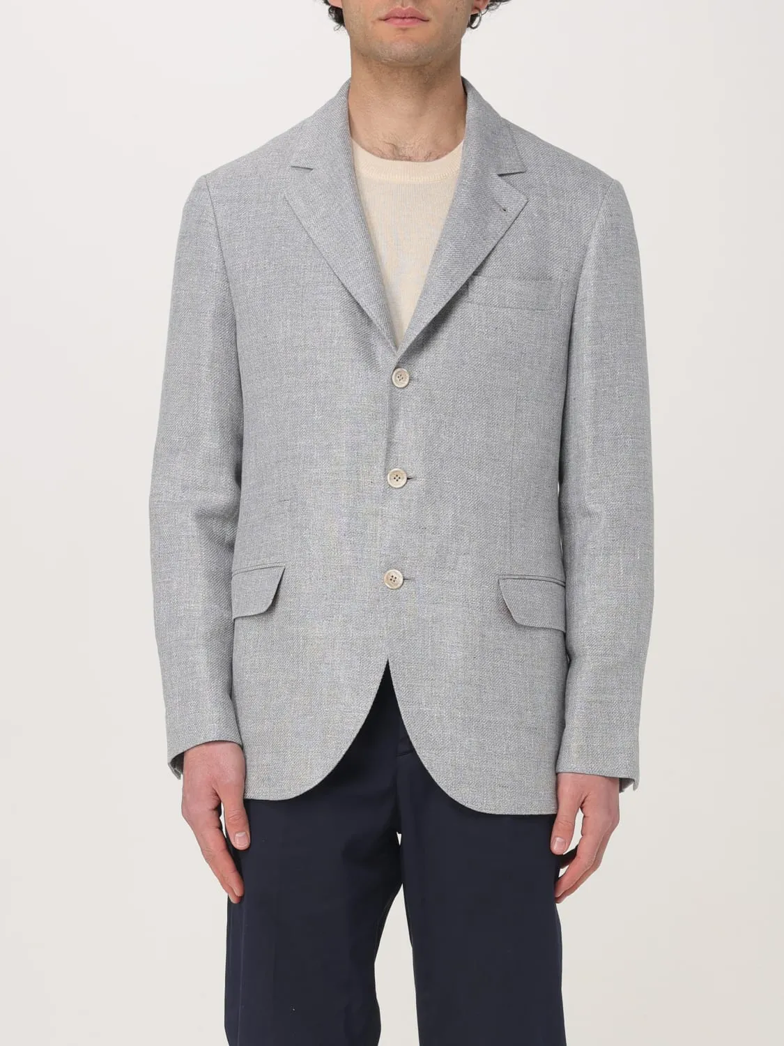 Blazer Brunello Cucinelli in misto lino