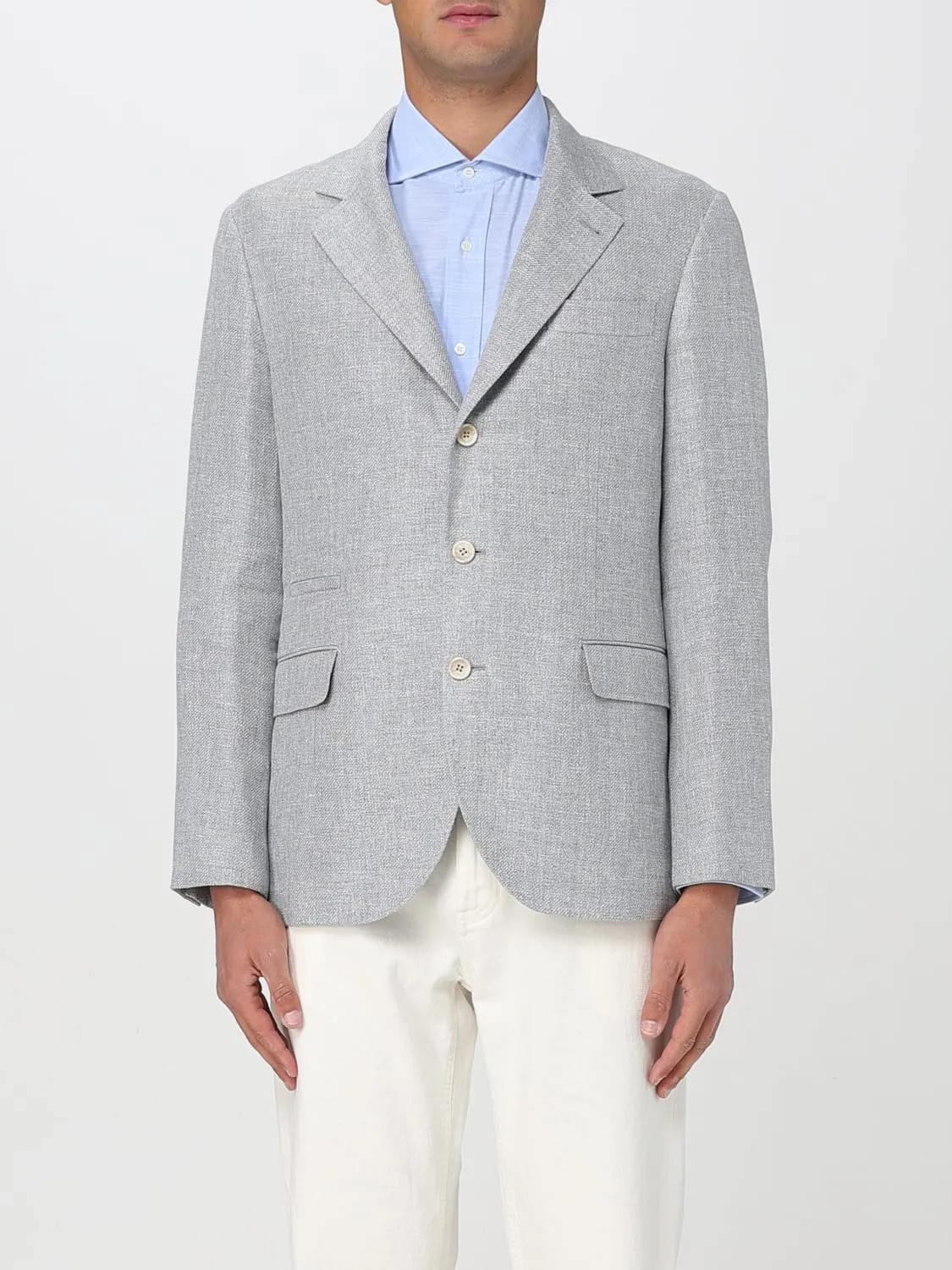 Blazer a monopetto Brunello Cucinelli in lana