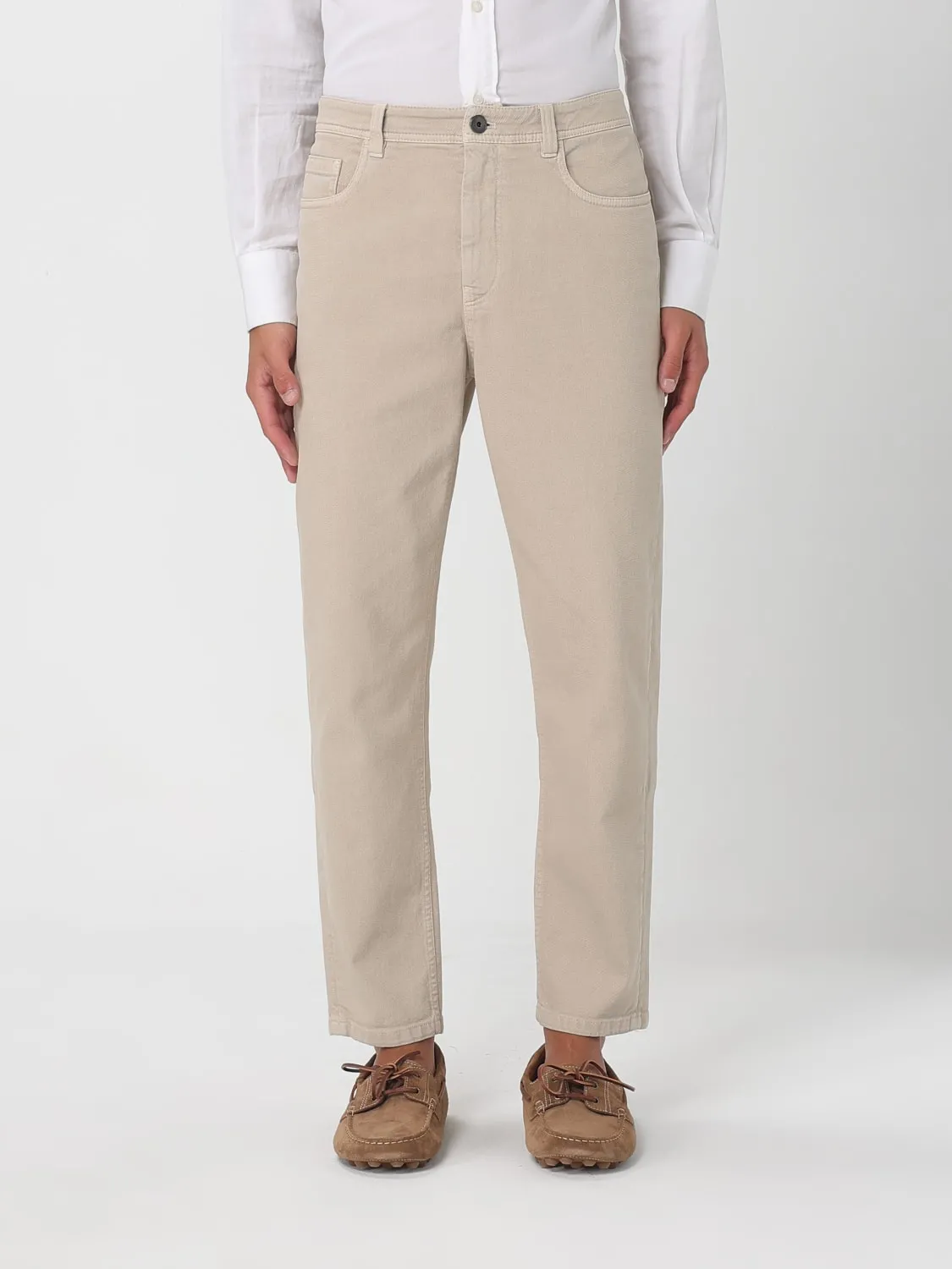 Jeans basic Brunello Cucinelli in cotone stretch