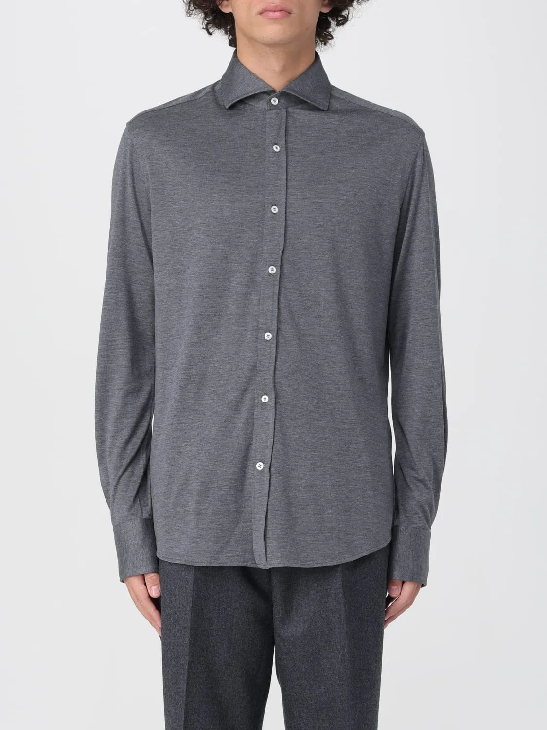 Camicia in maglia Brunello Cucinelli