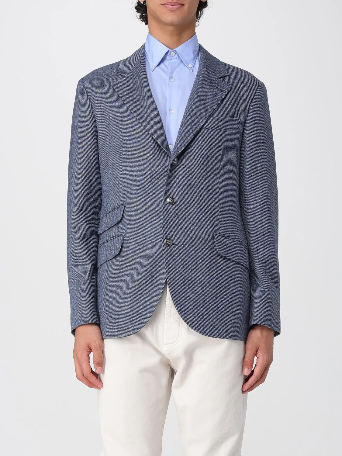 Blazer Brunello Cucinelli in lana e cashmere
