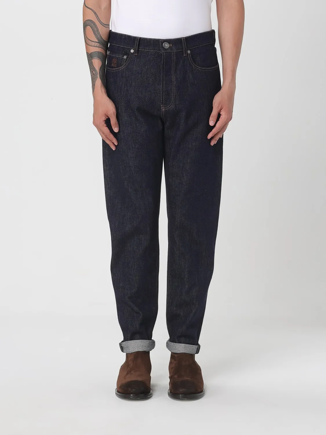 Jeans Brunello Cucinelli in cotone stretch