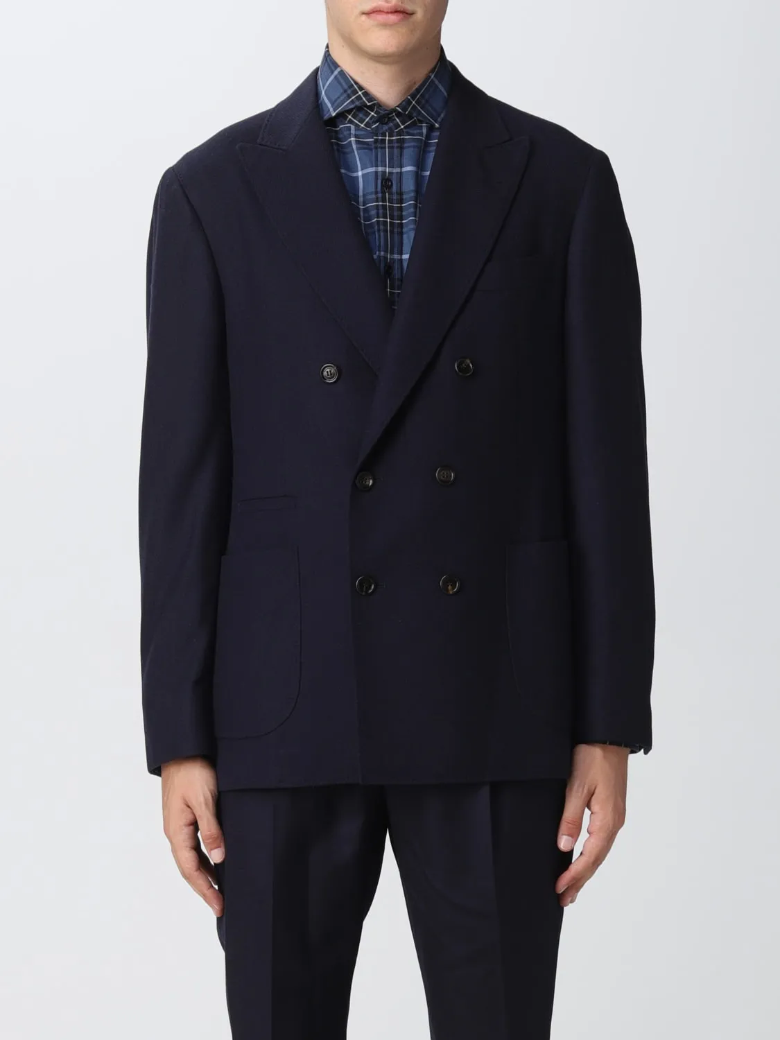 Blazer a doppiopetto Brunello Cucinelli