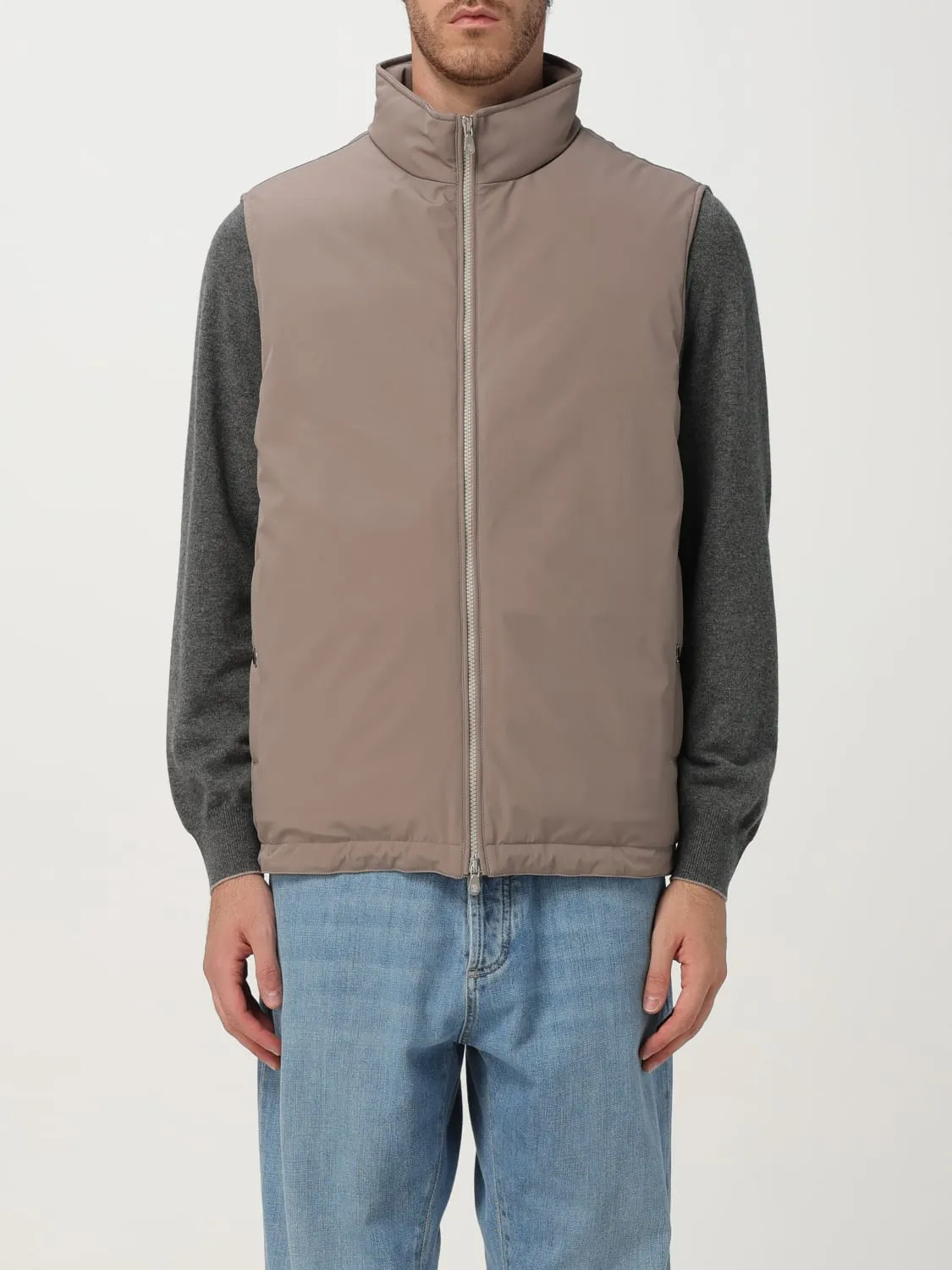 Gilet in nylon Brunello Cucinelli