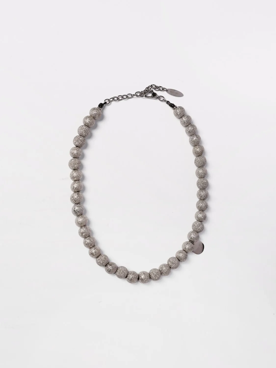 Collana Shimmer Bead Brunello Cucinelli in argento 925