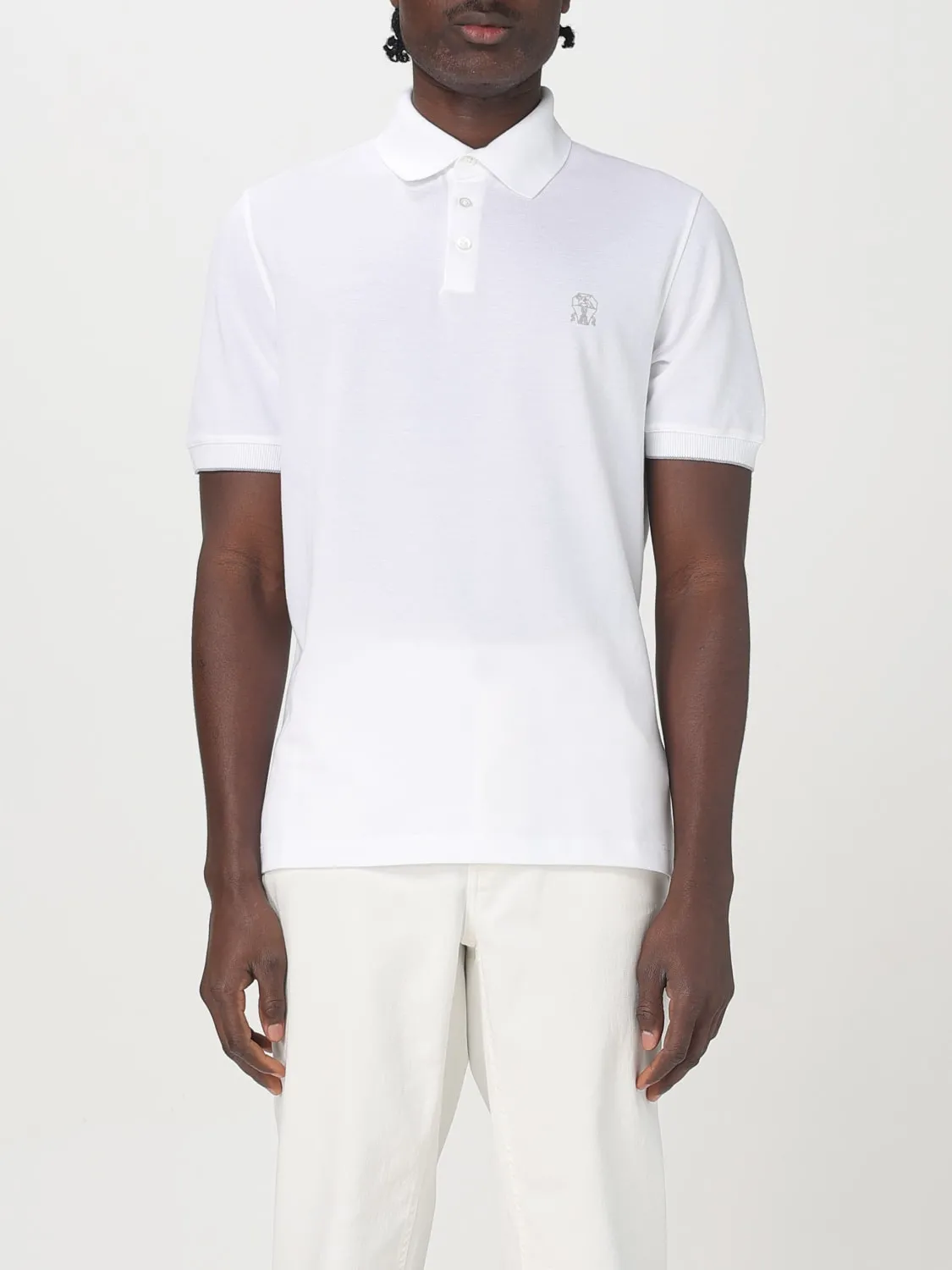 Polo in cotone Brunello Cucinelli