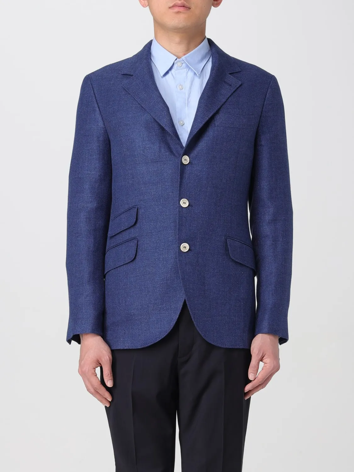 Blazer Brunello Cucinelli in lino e lana