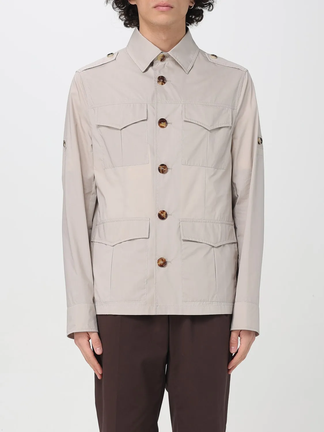 Giubbotto Brunello Cucinelli in misto cotone