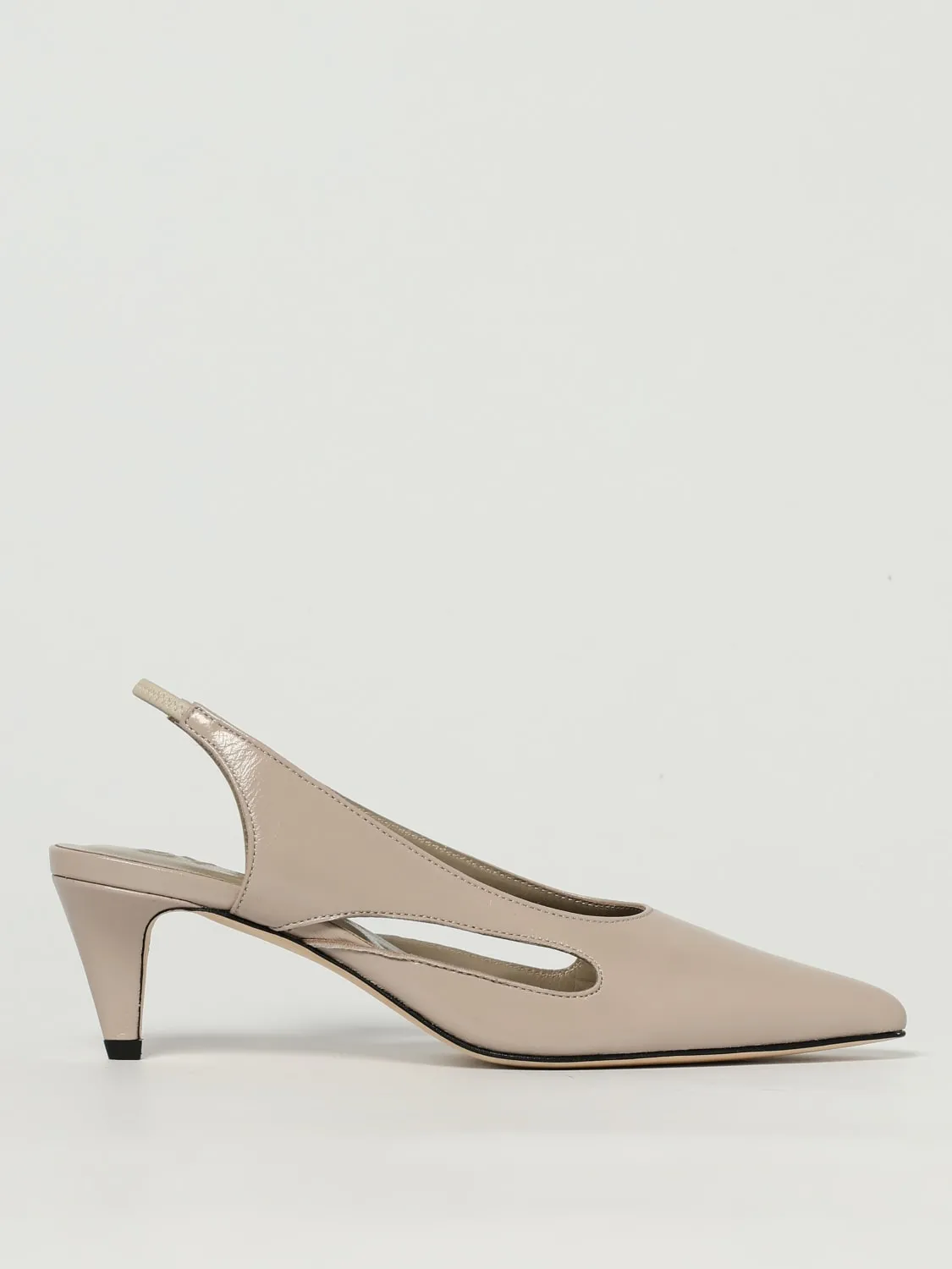 Slingback Runa Fossil by Far in pelle