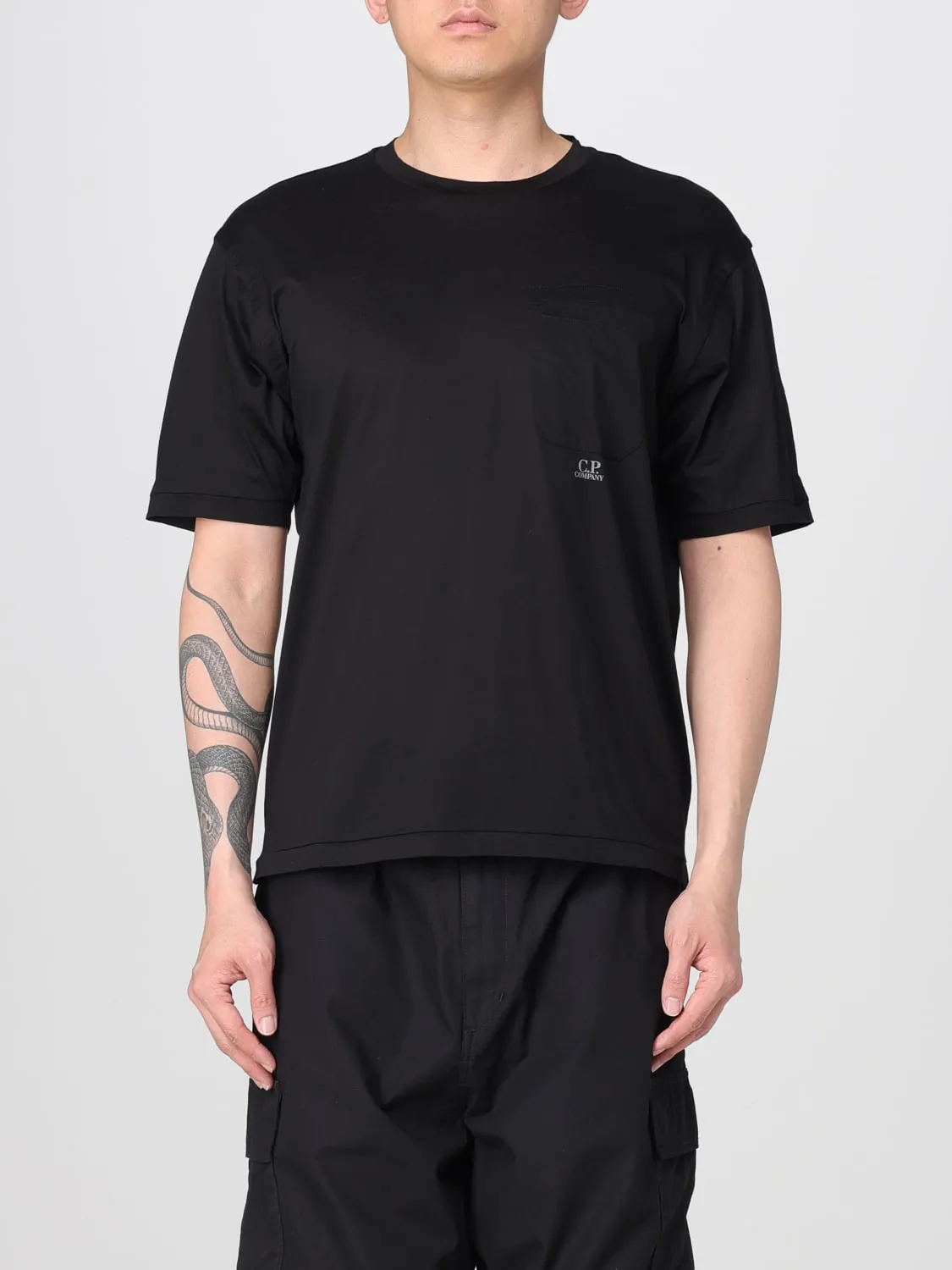 T-shirt basic in cotone C.P. Company