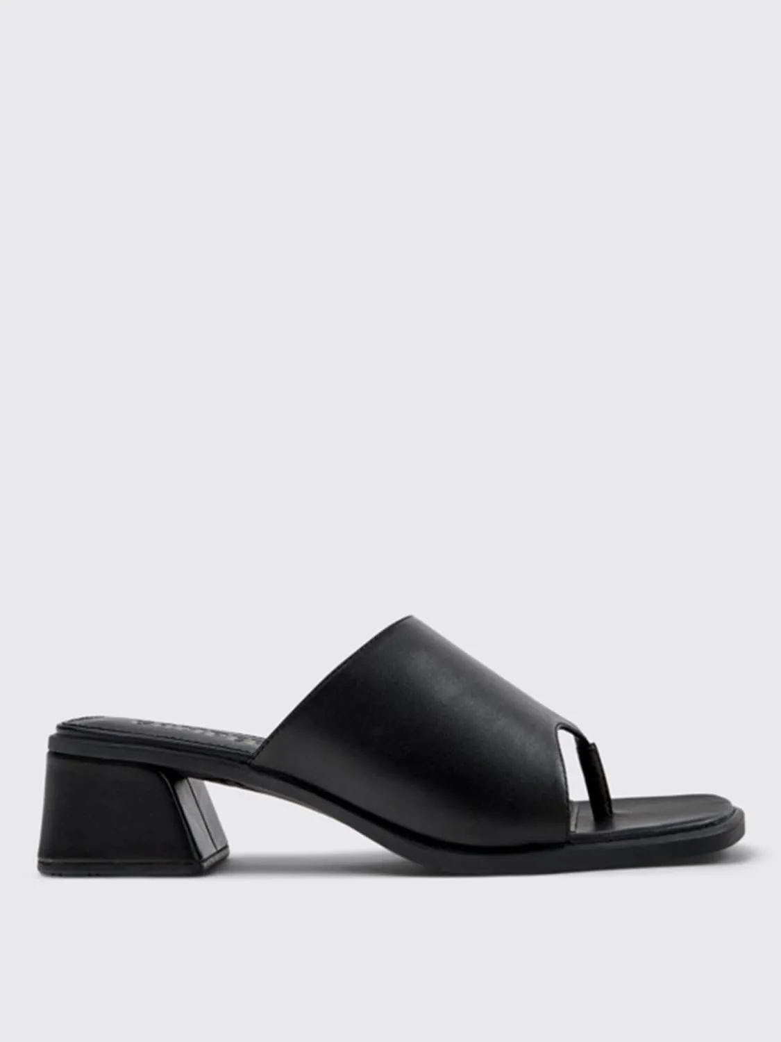 Mules Kora Camper in pelle