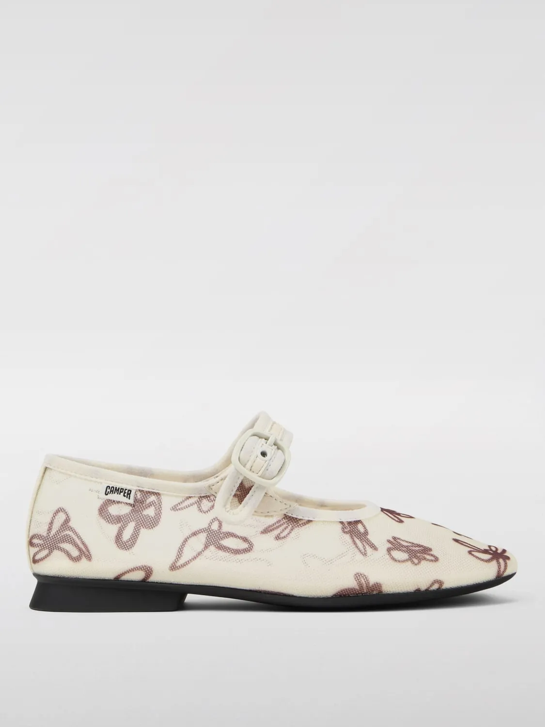 Ballerina Casi Myra Camper in PET riciclato con stampa floreale