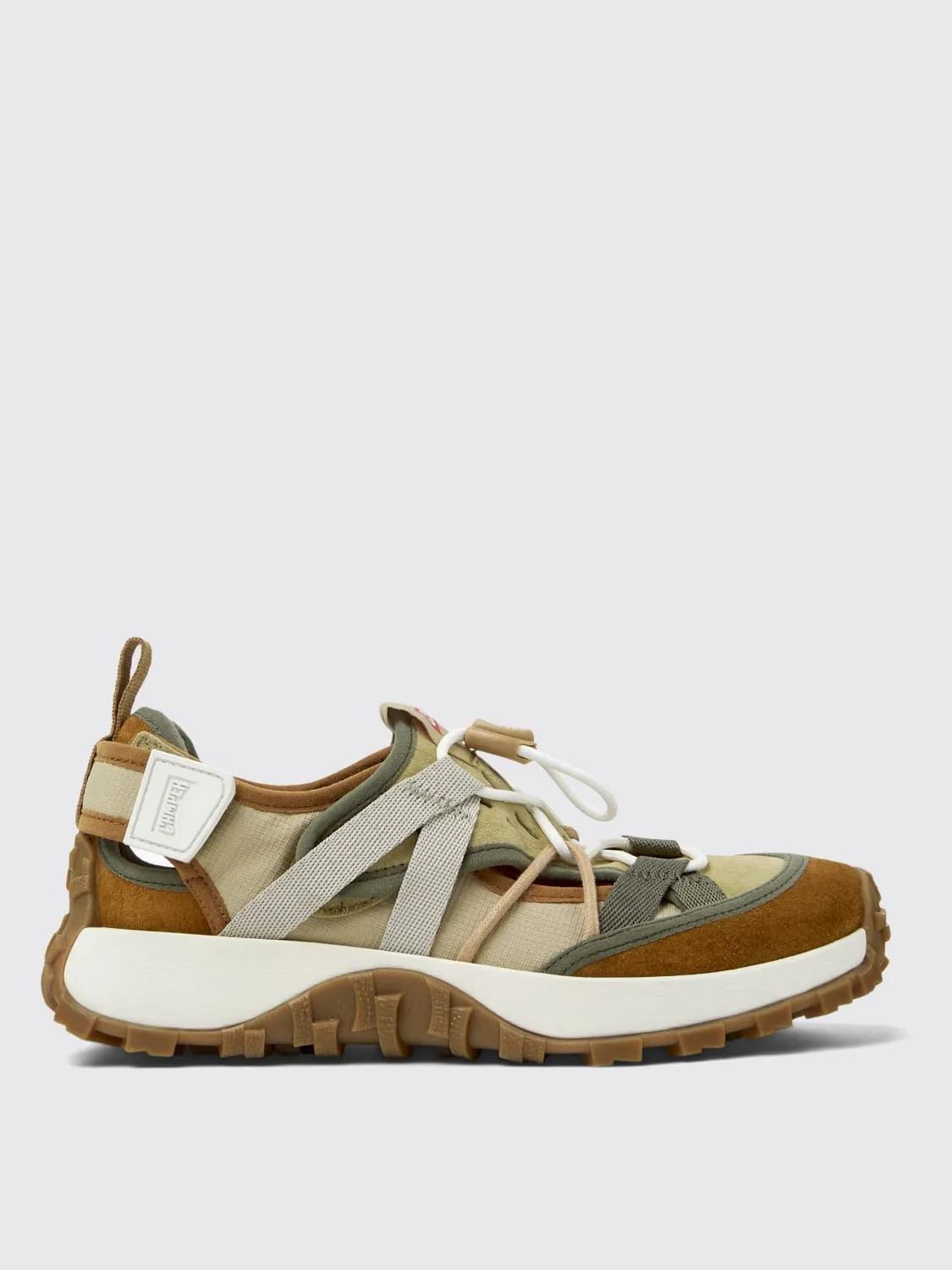 Sneakers Twins Camper in PET riciclato e nabuk