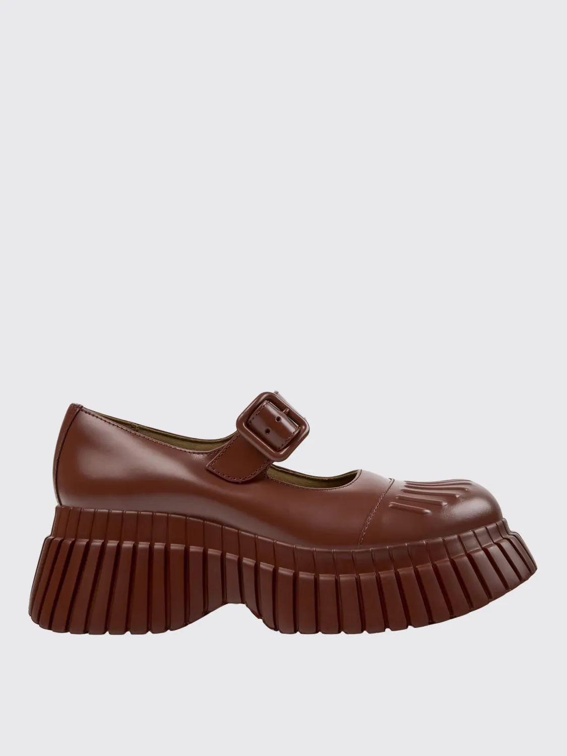 Ballerina Pix Camper in pelle spazzolata