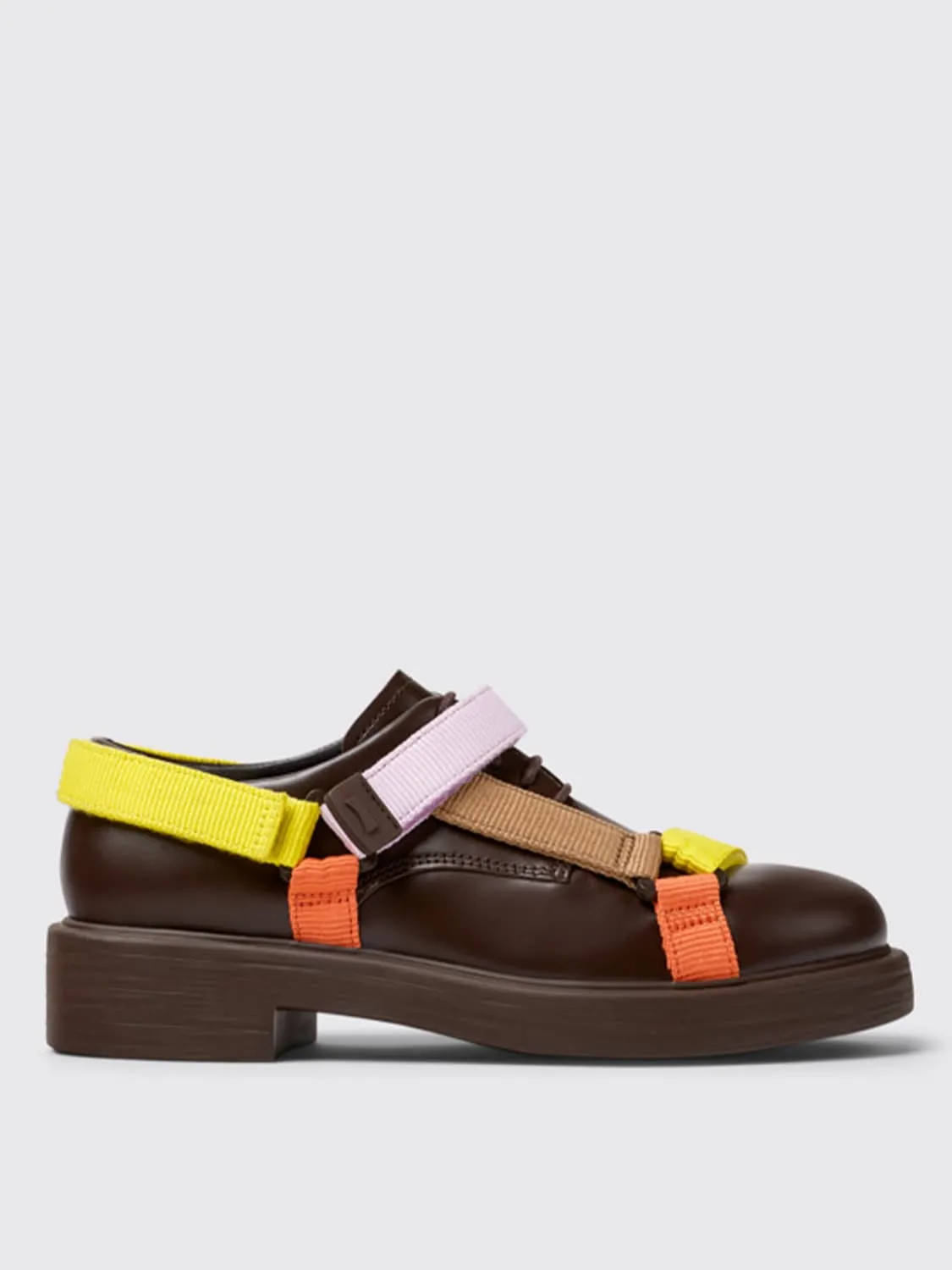 Derby Twins Camper in pelle e mesh riciclato