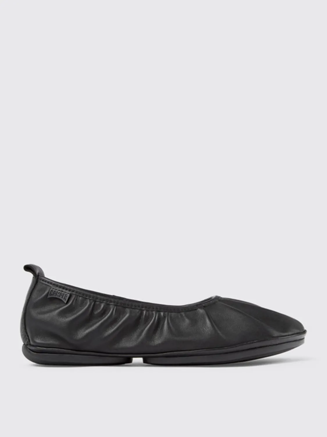 Ballerina Right Camper in pelle drappeggiata