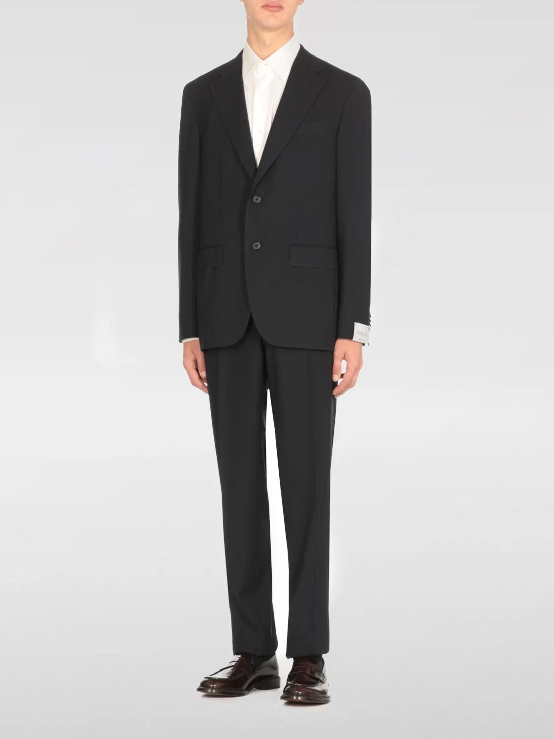 Abito a monopetto in in lana Caruso