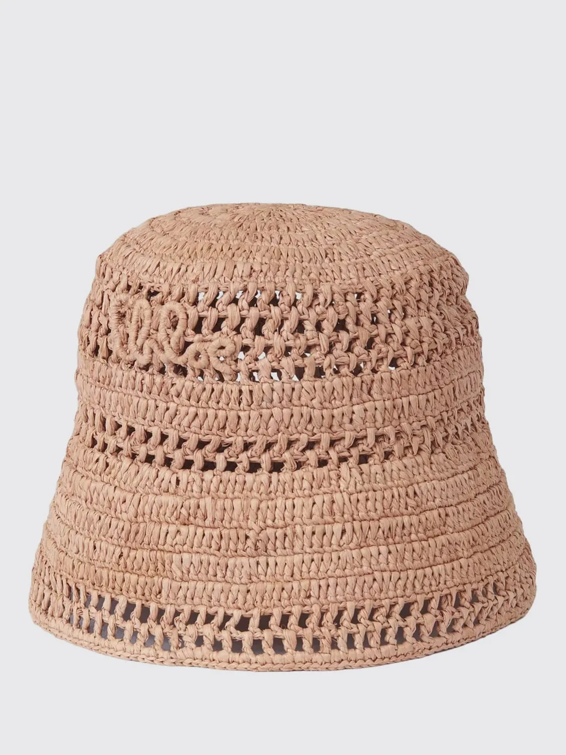 Cappello Chloè in rafia crochet