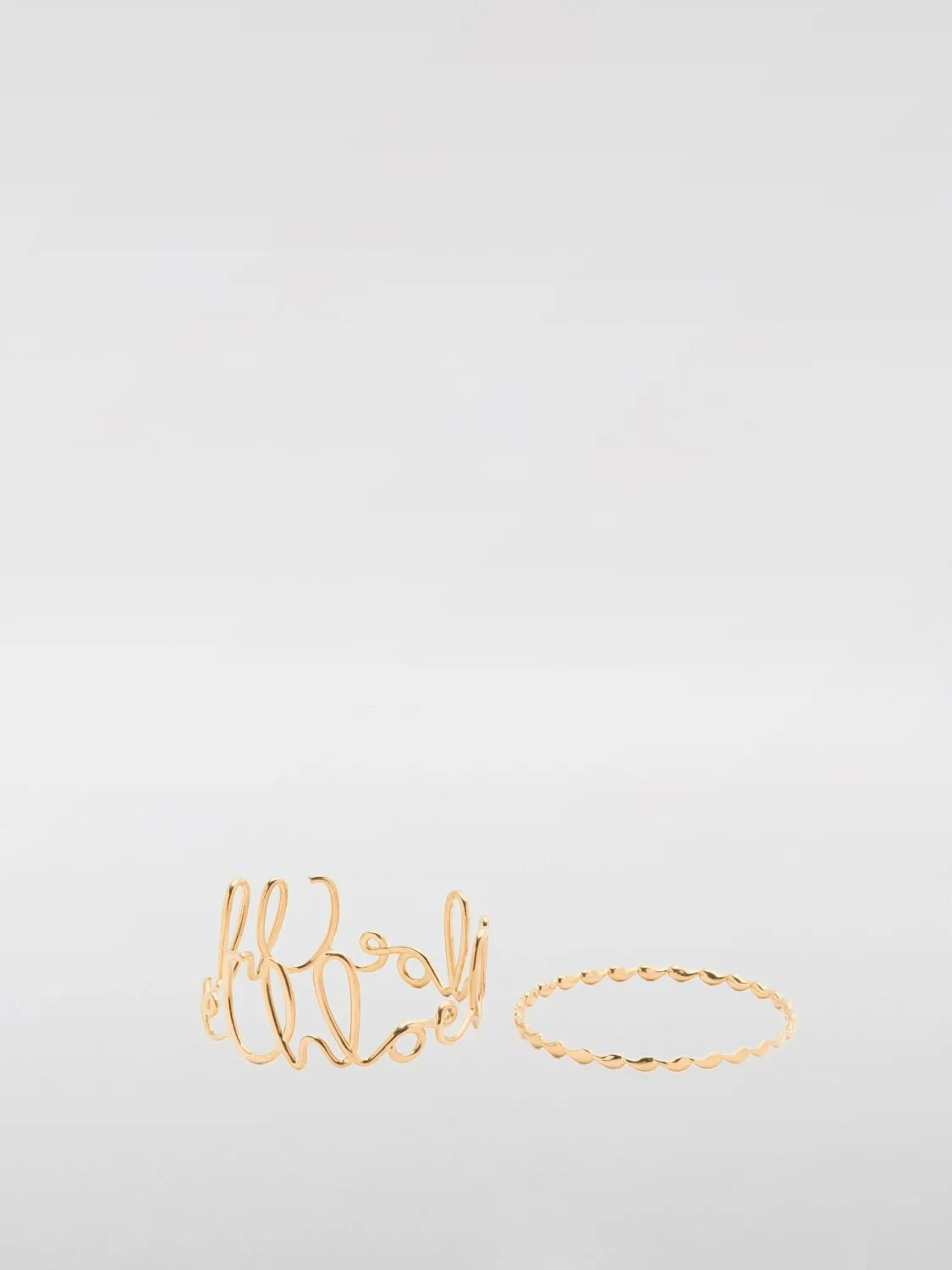 Set 2 bracciali Iconic Chloè in ottone