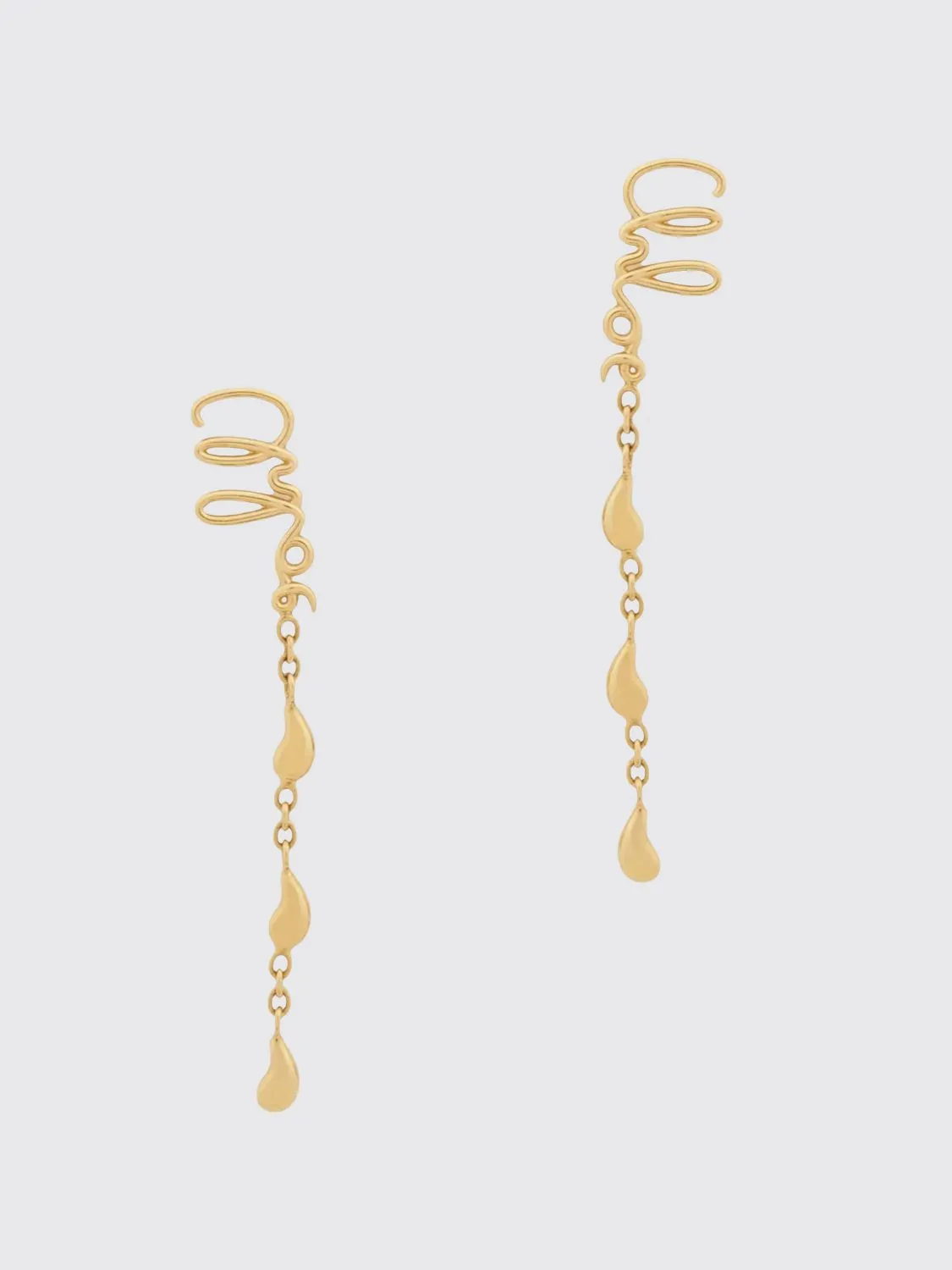 Orecchini Iconic Chloé in ottone