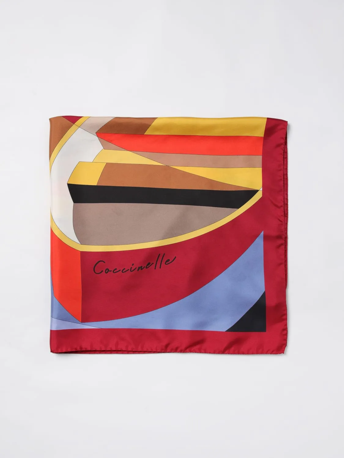 Foulard Coccinelle in seta stampata