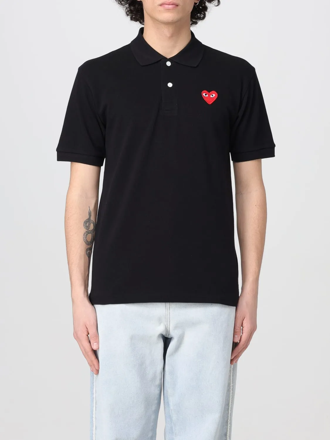 Polo classica Comme Des Garçons in cotone