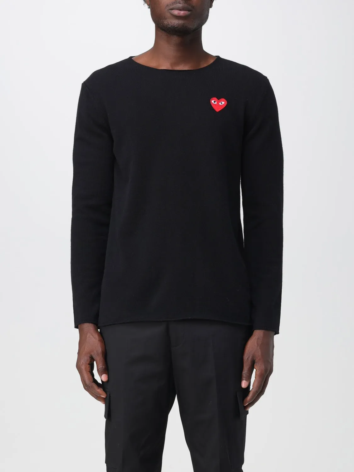 Maglia Comme Des Garcons Play in lana