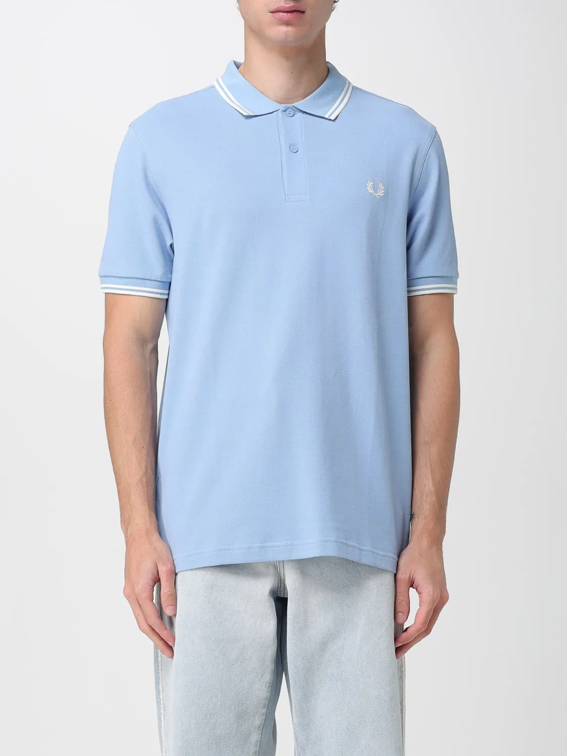 Polo classica Fred Perry X Comme Des Garçons Shirt in coton e
