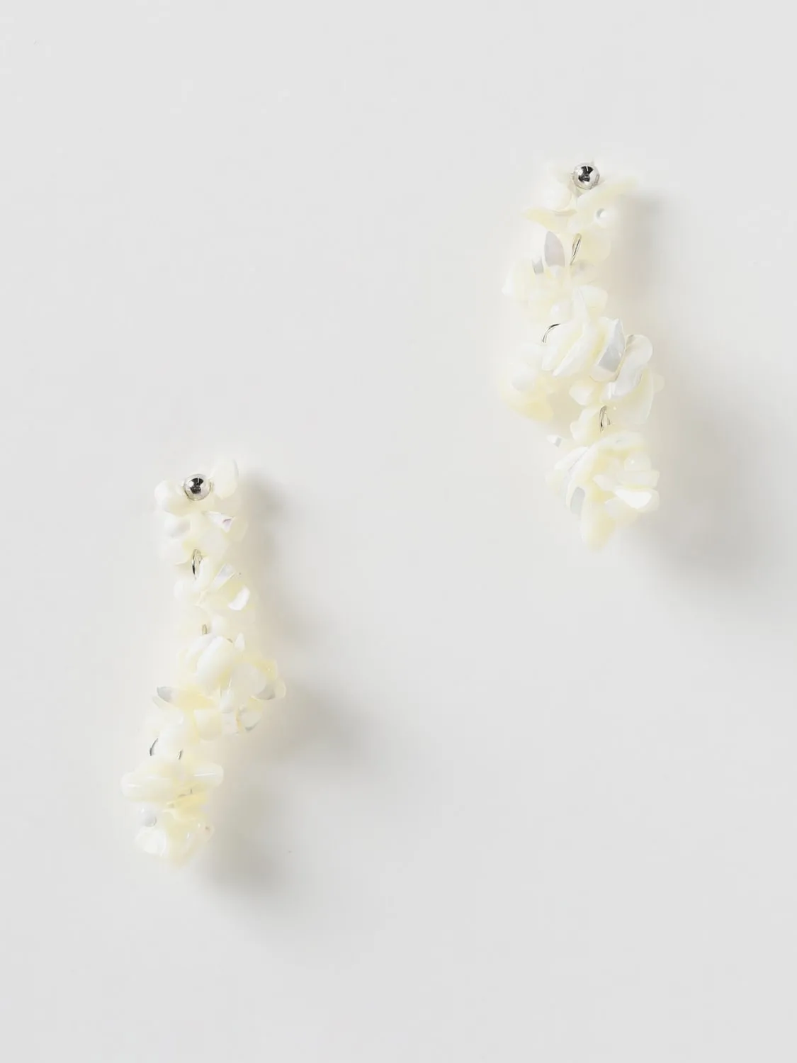 Orecchini Hum Completedworks in argento riciclato e pietre dure