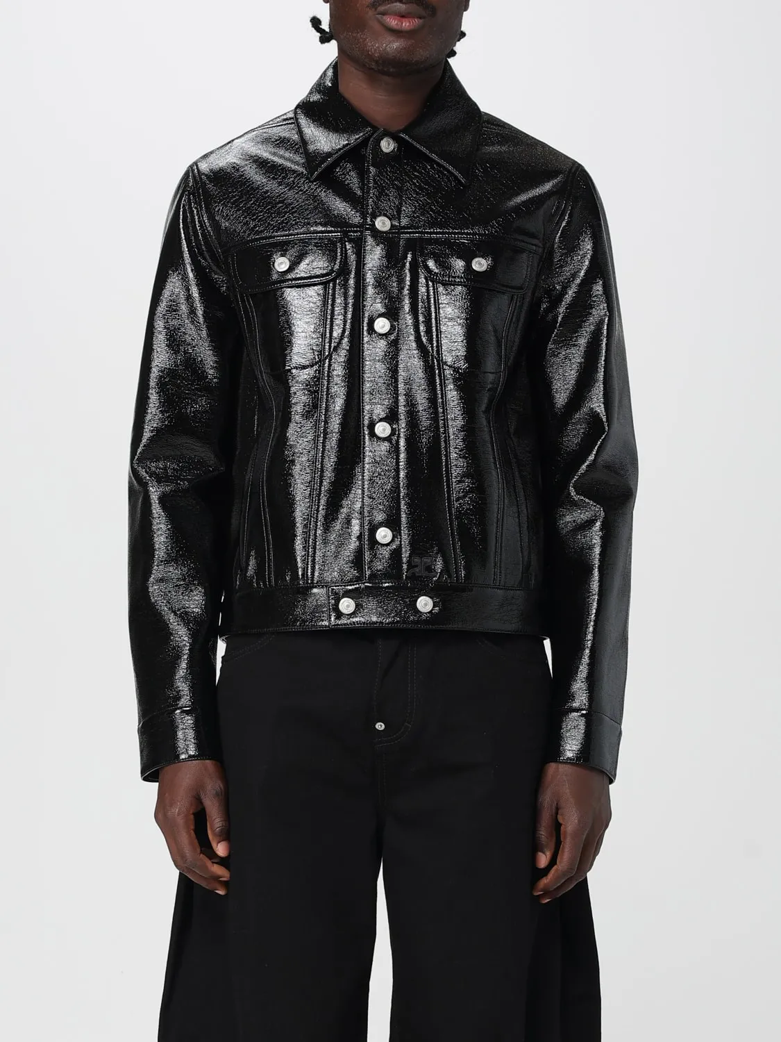 Giubbotto Courrèges in vernice