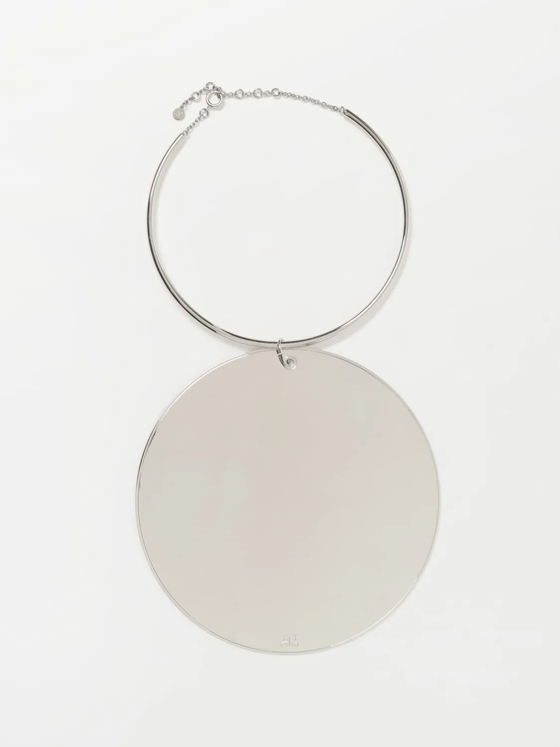 Collana Courrèges in metallo
