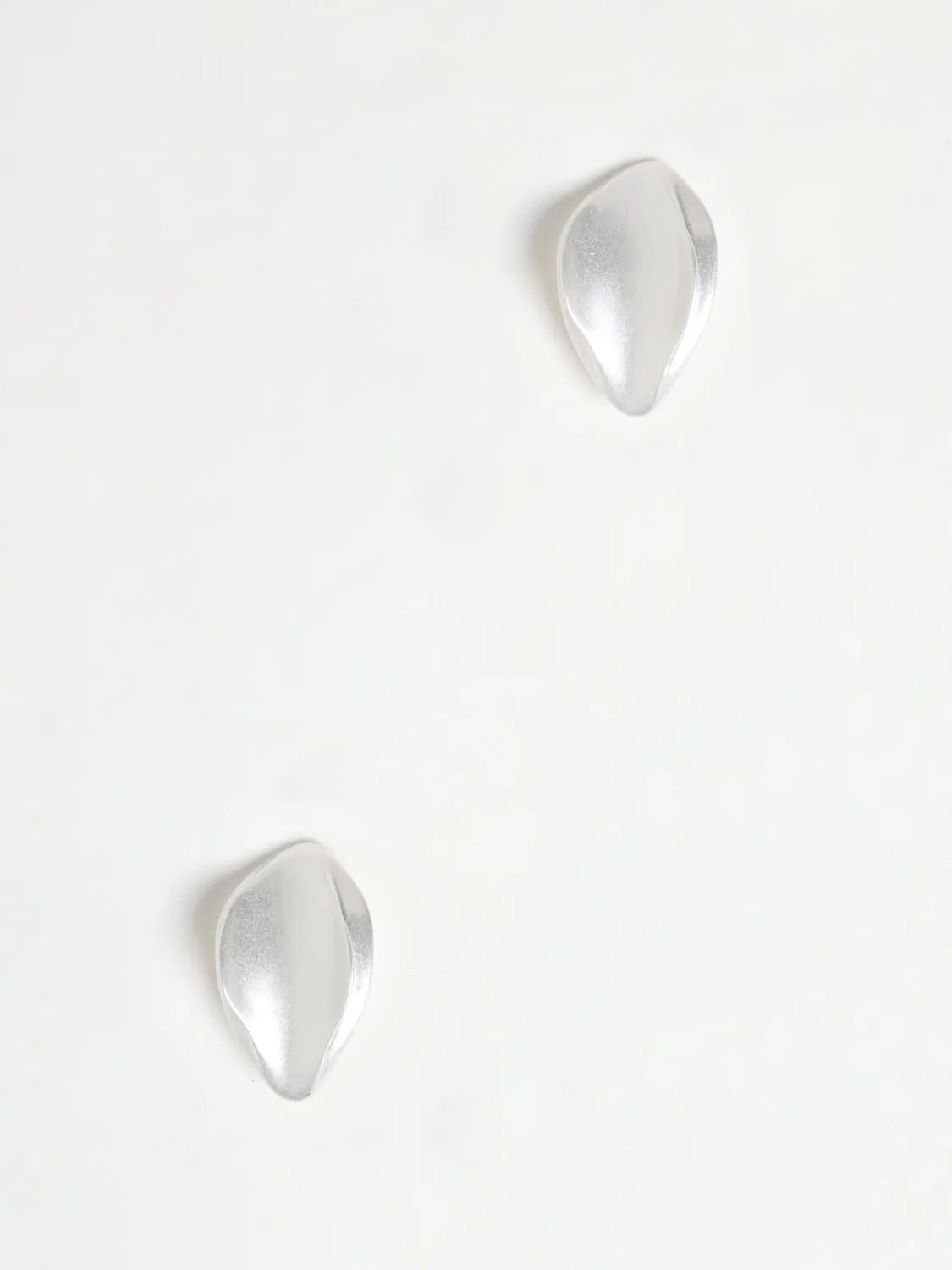 Orecchini Erin Petal Cult Gaia in ottone spazzolato