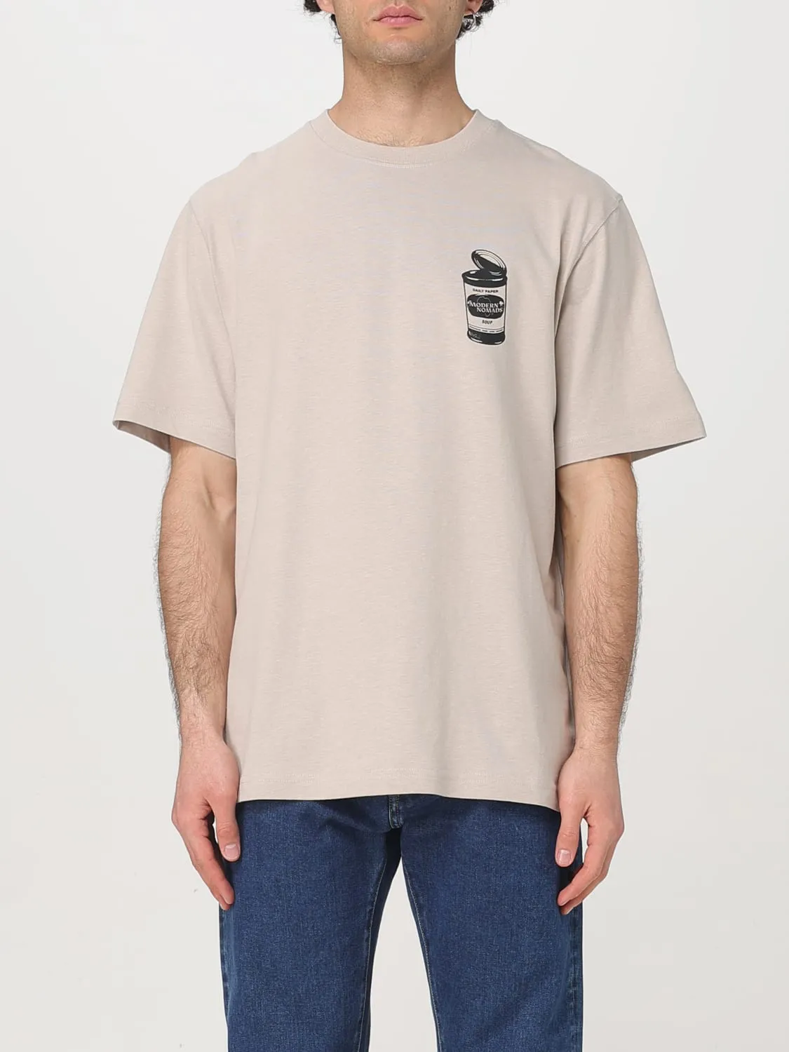 T-shirt Daily Paper in cotone con logo