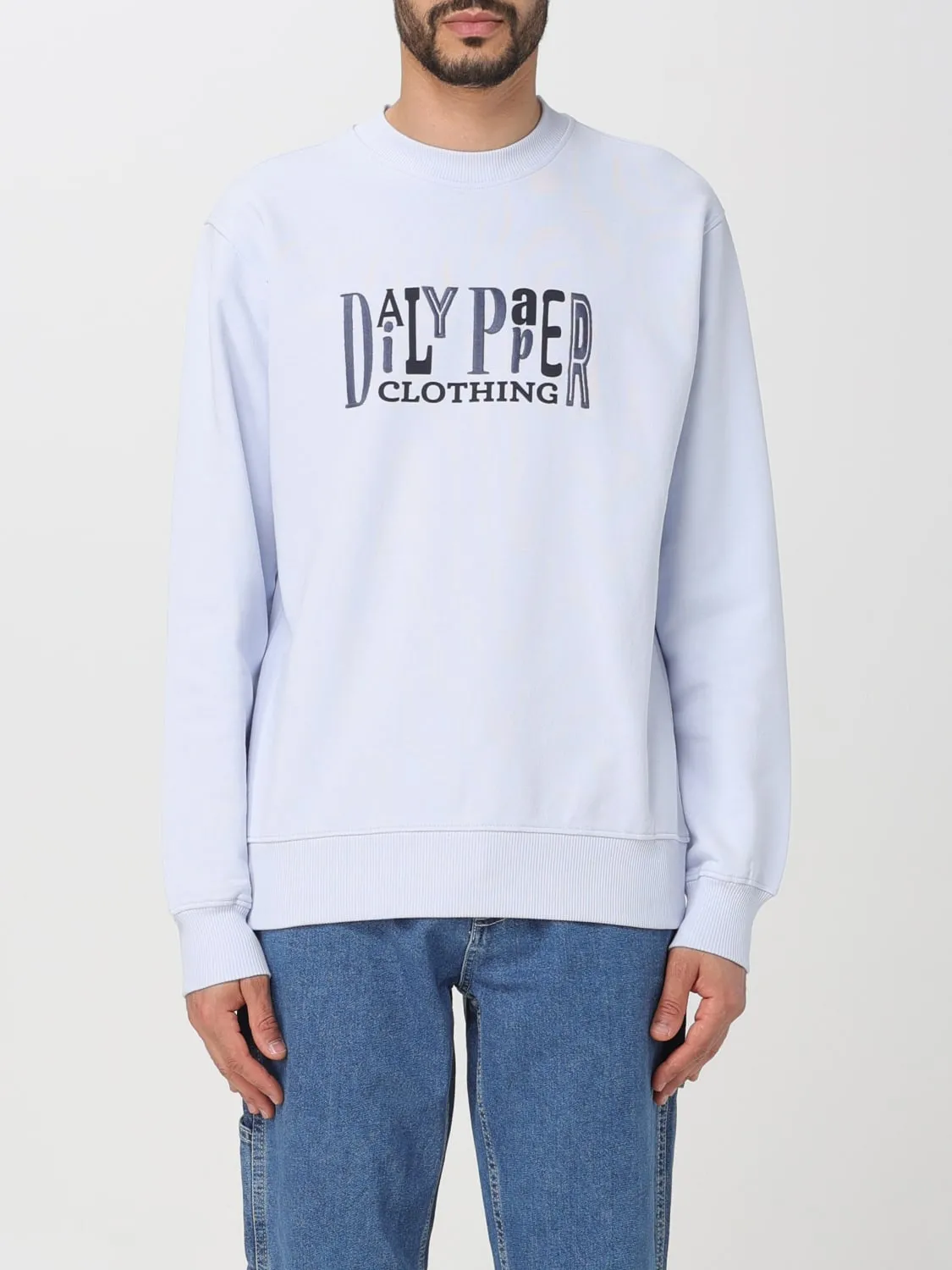 Felpa Daily Paper in cotone con logo