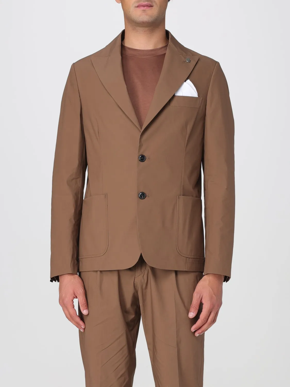 Blazer Daniele Alessandrini in gabardine