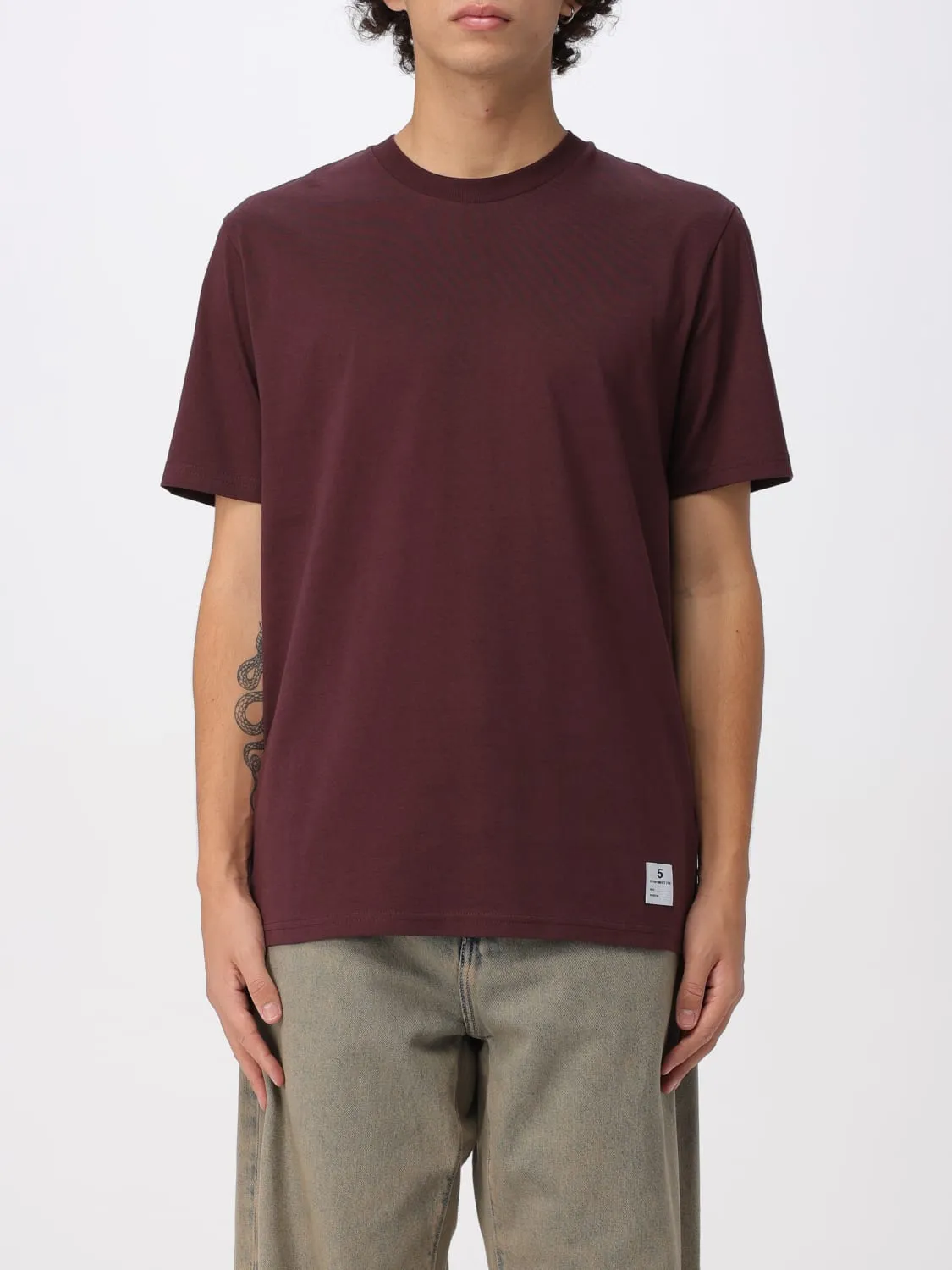 T-shirt basic Department Five in cotone