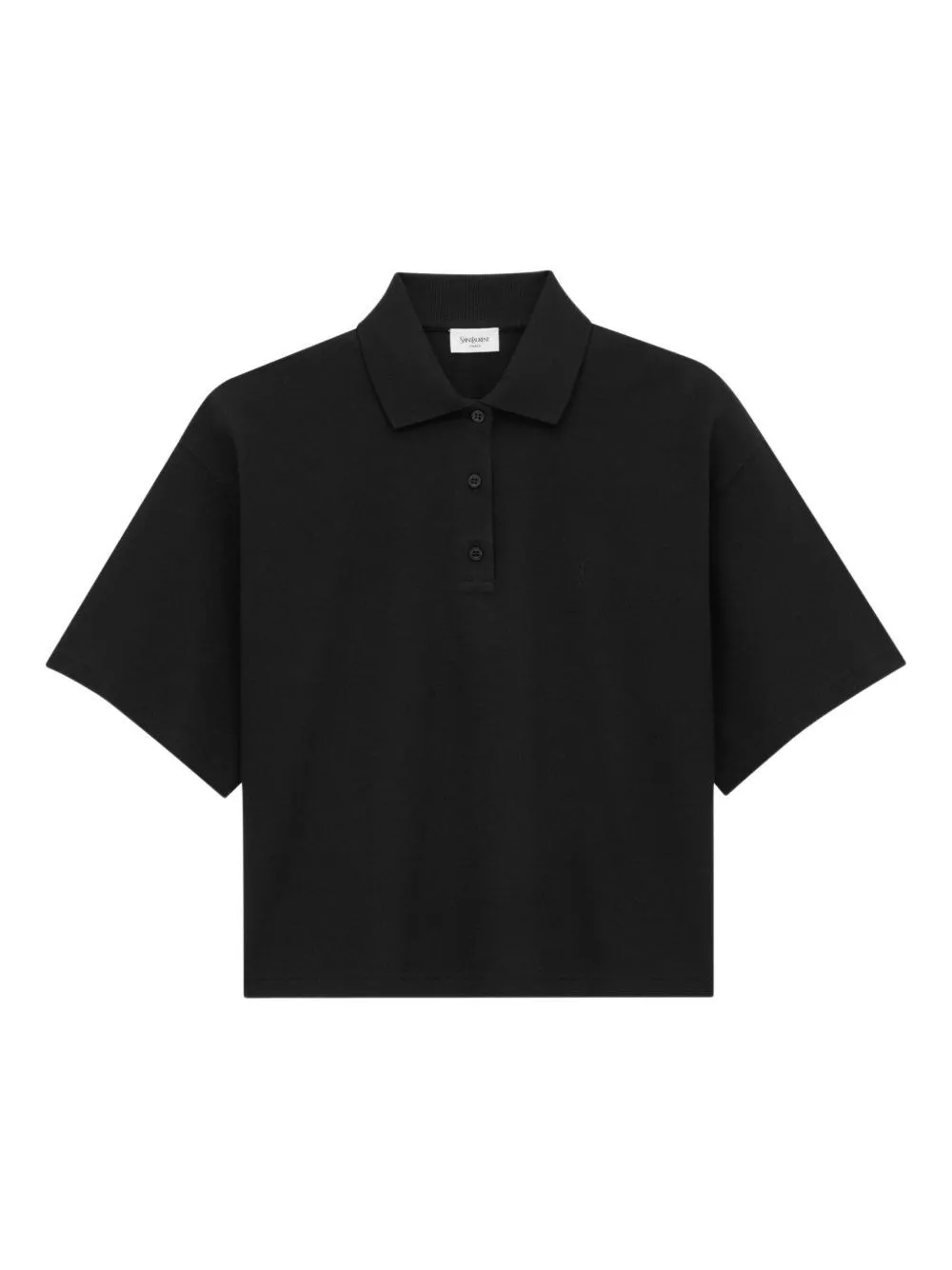 Polo oversize in cotone di Saint laurent