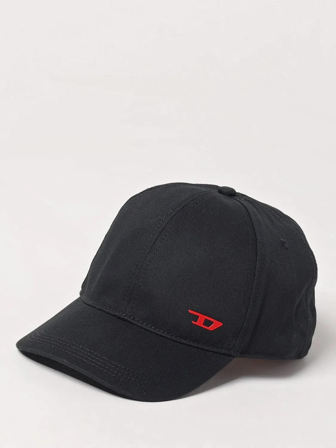 Cappello Diesel in cotone con logo ricamato