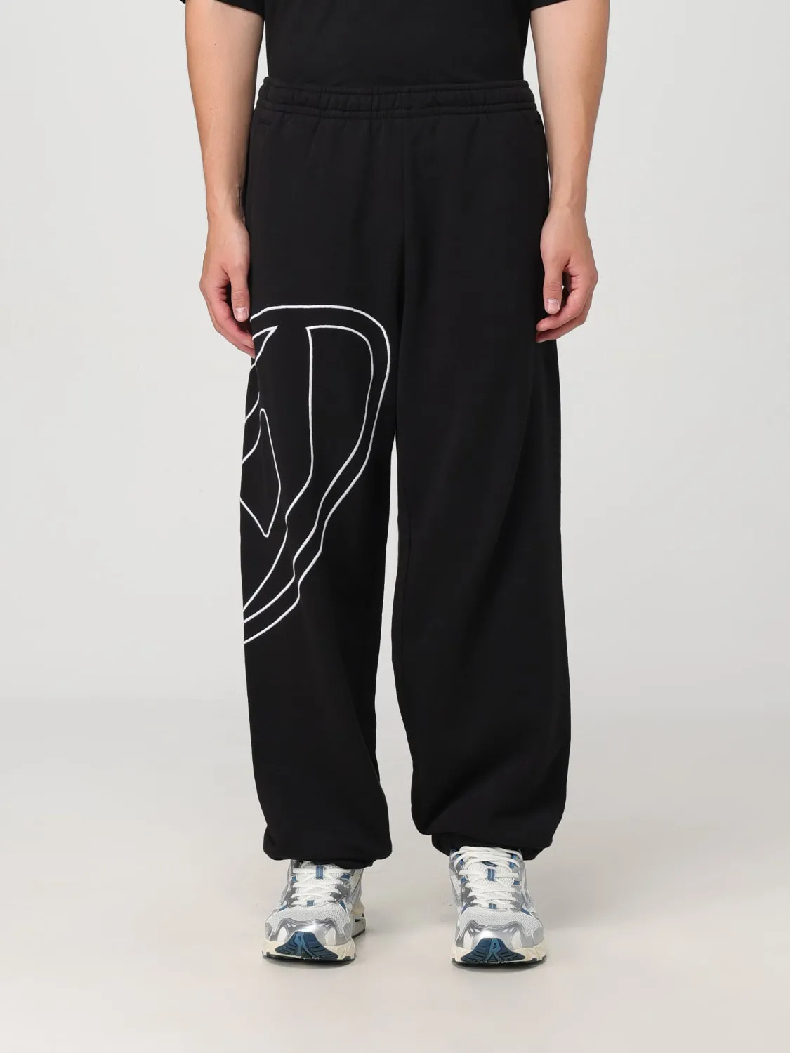 Jogger Diesel in cotone con logo