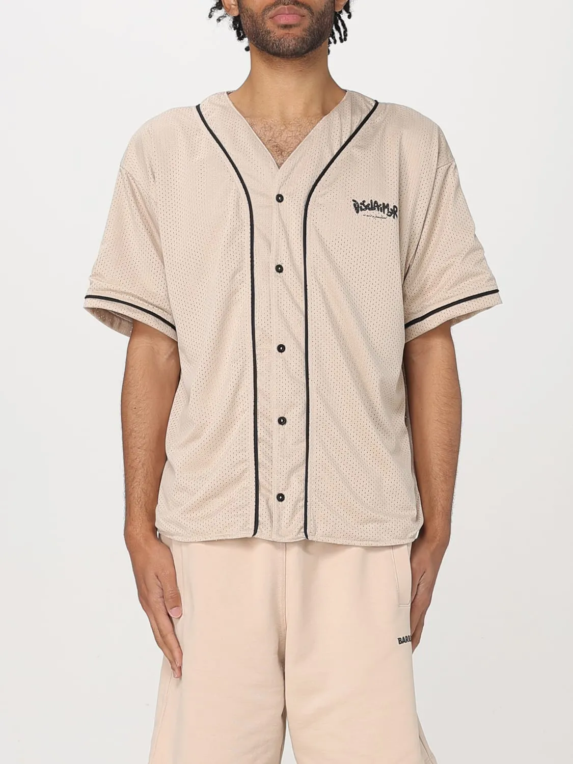 Camicia Disclaimer in cotone