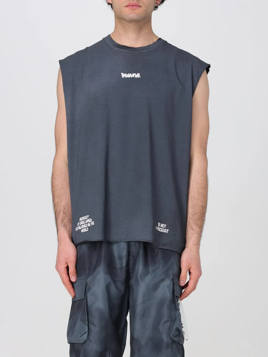 Canotta in cotone stampata Disclaimer