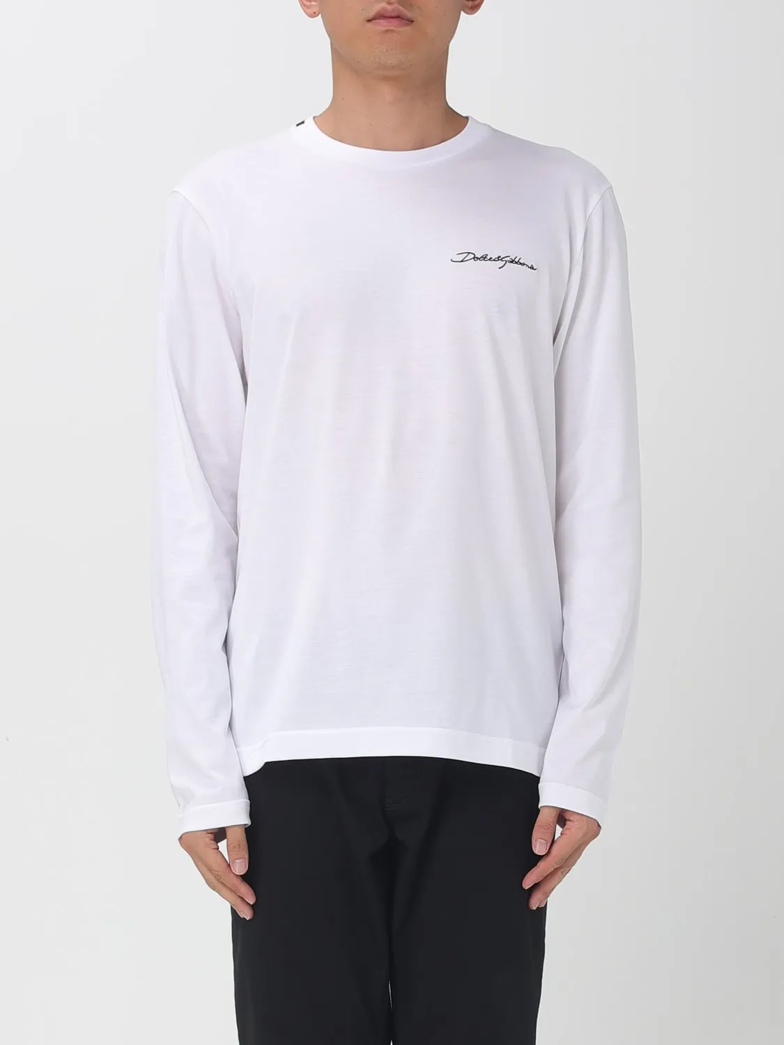 T-shirt basic Dolce & Gabbana in cotone