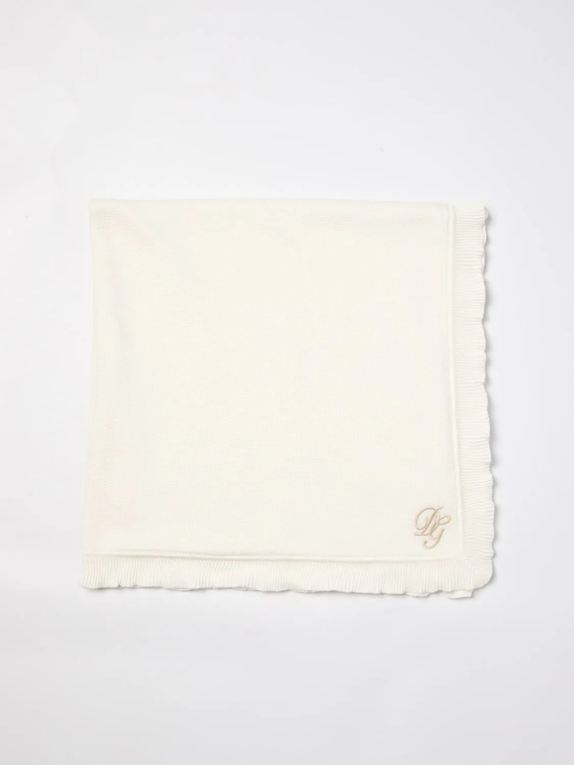 Copertina in maglia di cotone Dolce & Gabbana