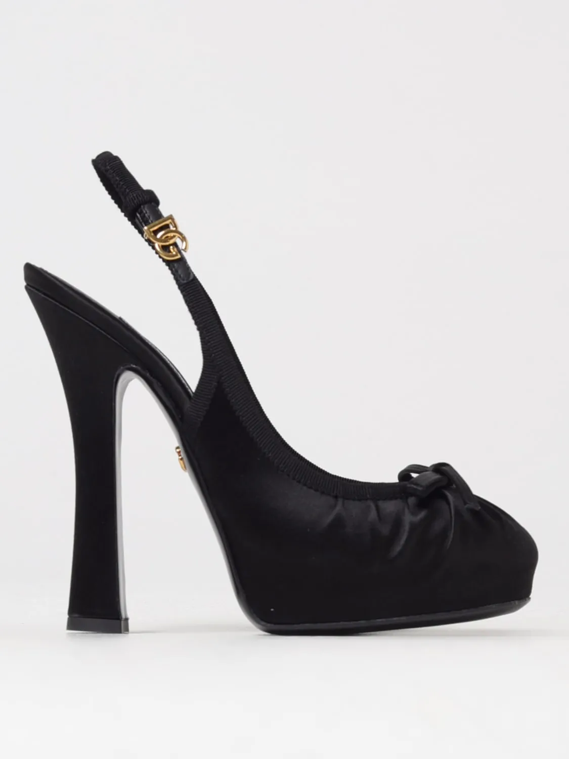 Slingback Vally Dolce & Gabbana in raso
